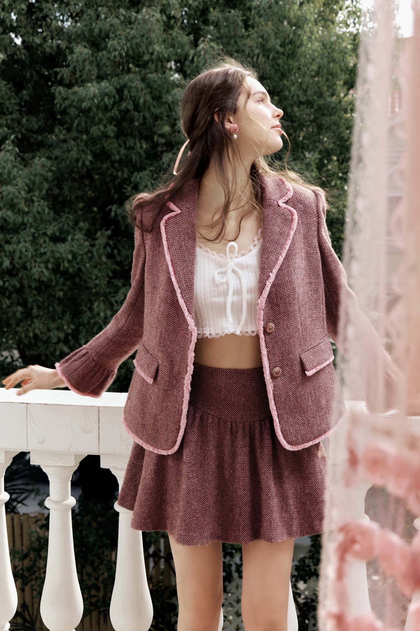 Katarina Tweed Blazer