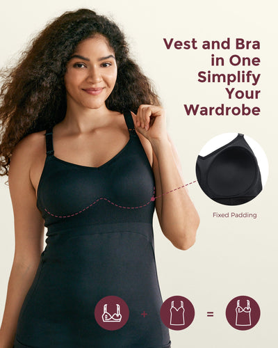 All-in-One Hands Free Pumping & Nursing Tank Tops