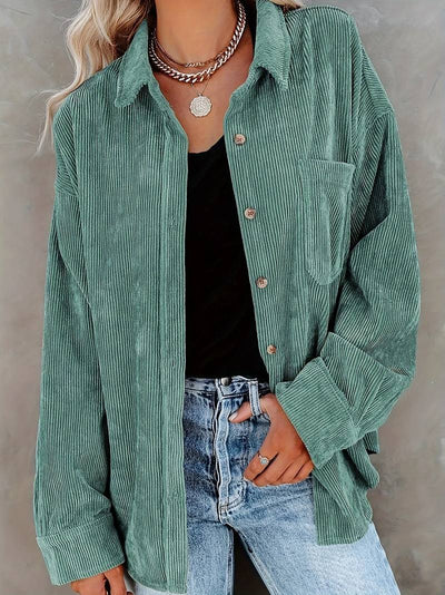 ABBEY | Corduroy Button Up