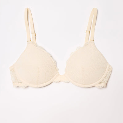 All Over Lace Lift Up Bra Sand