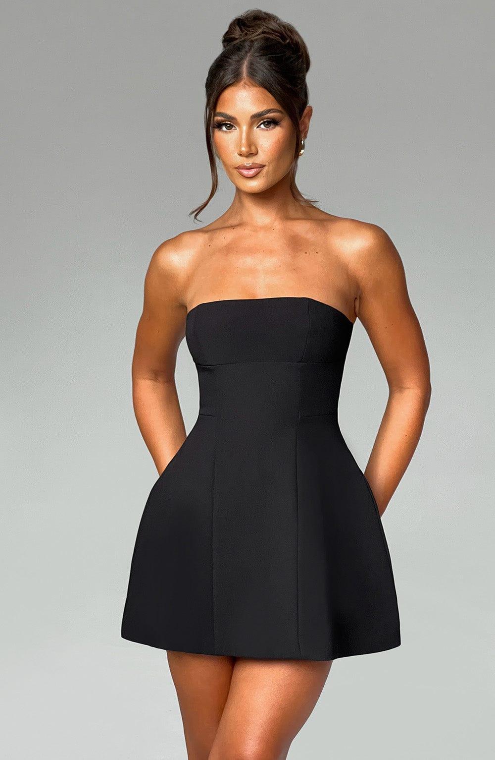 Asha Mini Dress - Black