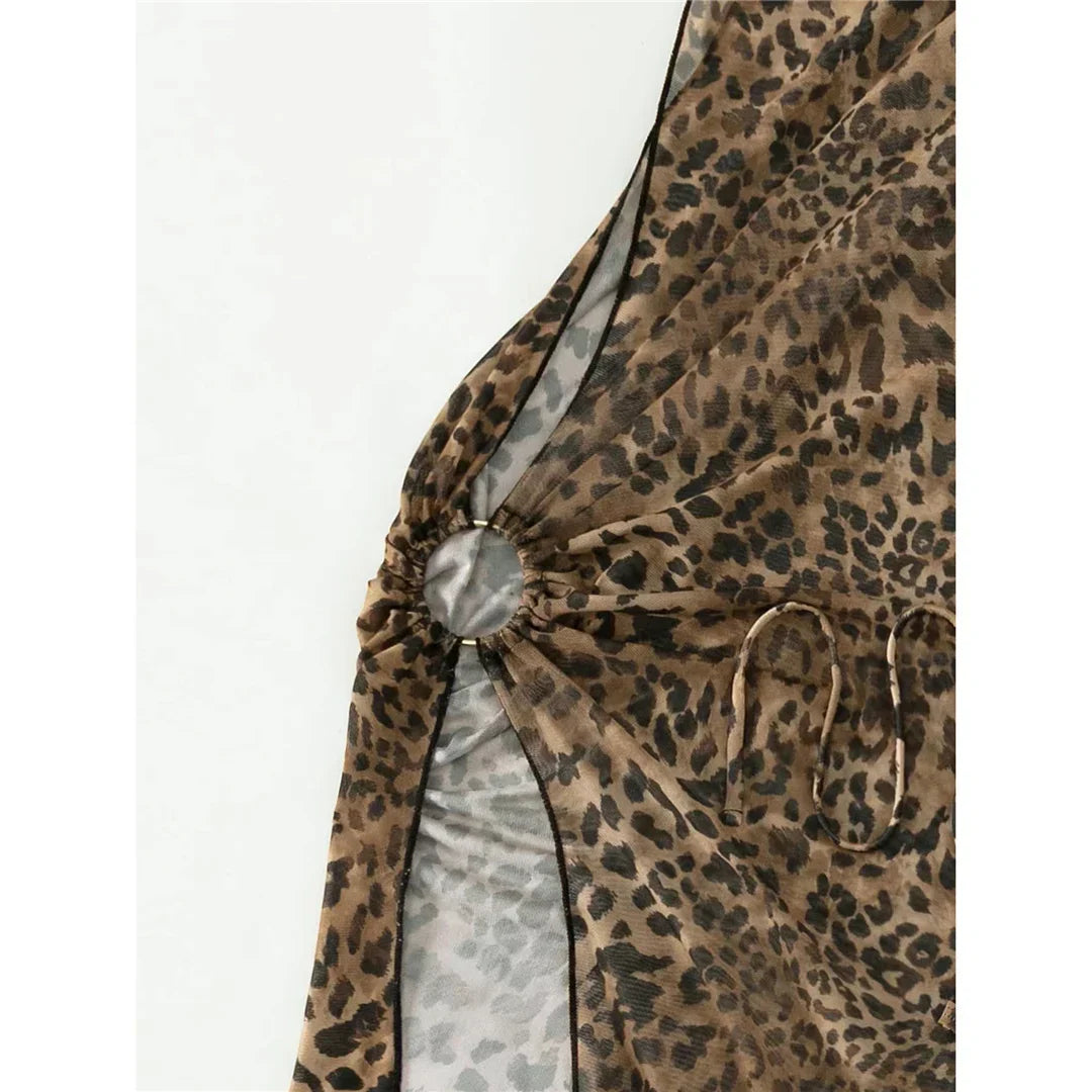 Leopar Bikini Takımı