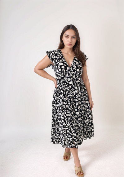 Ardena™ | Versatile Midi Dress with Effortless Charm