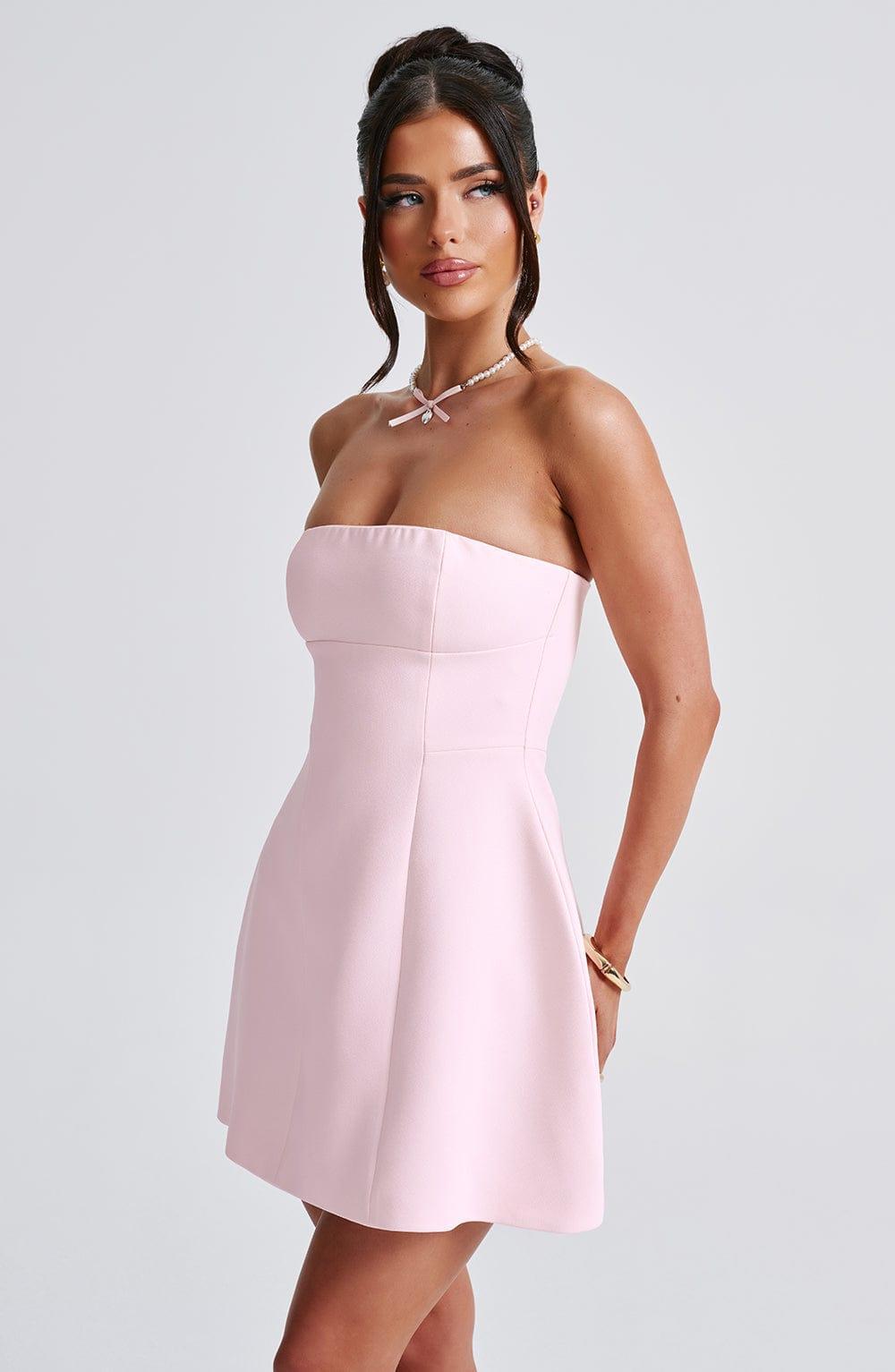 Asha Mini Dress - Blush