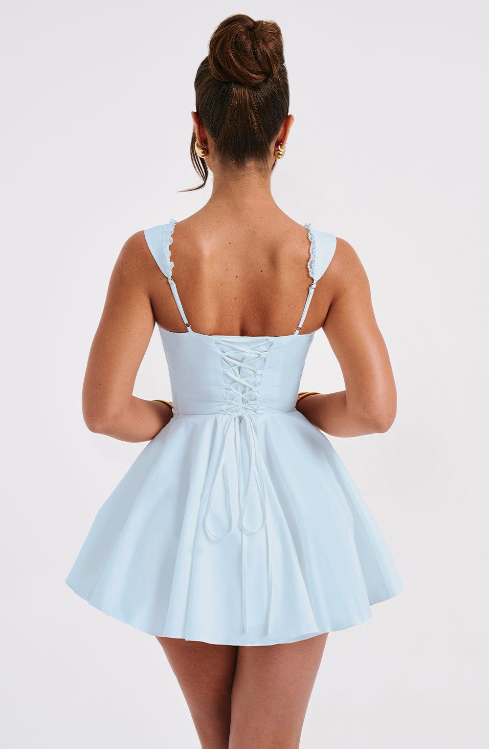 Antonella Mini Dress - Blue