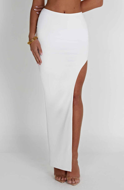 Adorn Maxi Skirt - Ivory