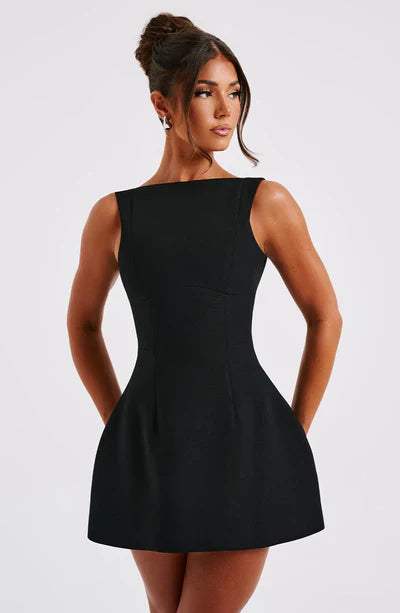 Alana Mini Dress - Black