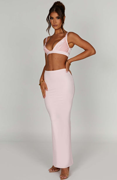 Astrid Maxi Skirt - Blush