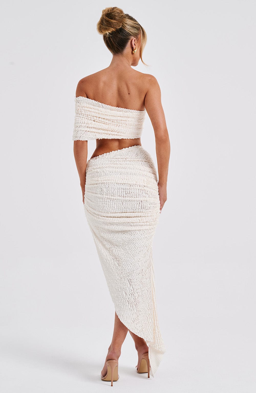 Zina Midi Skirt - Ivory